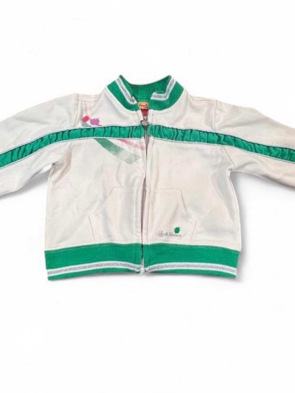 Authentic vintage mid-2000s Apple Bottoms children's full-zip track jacket